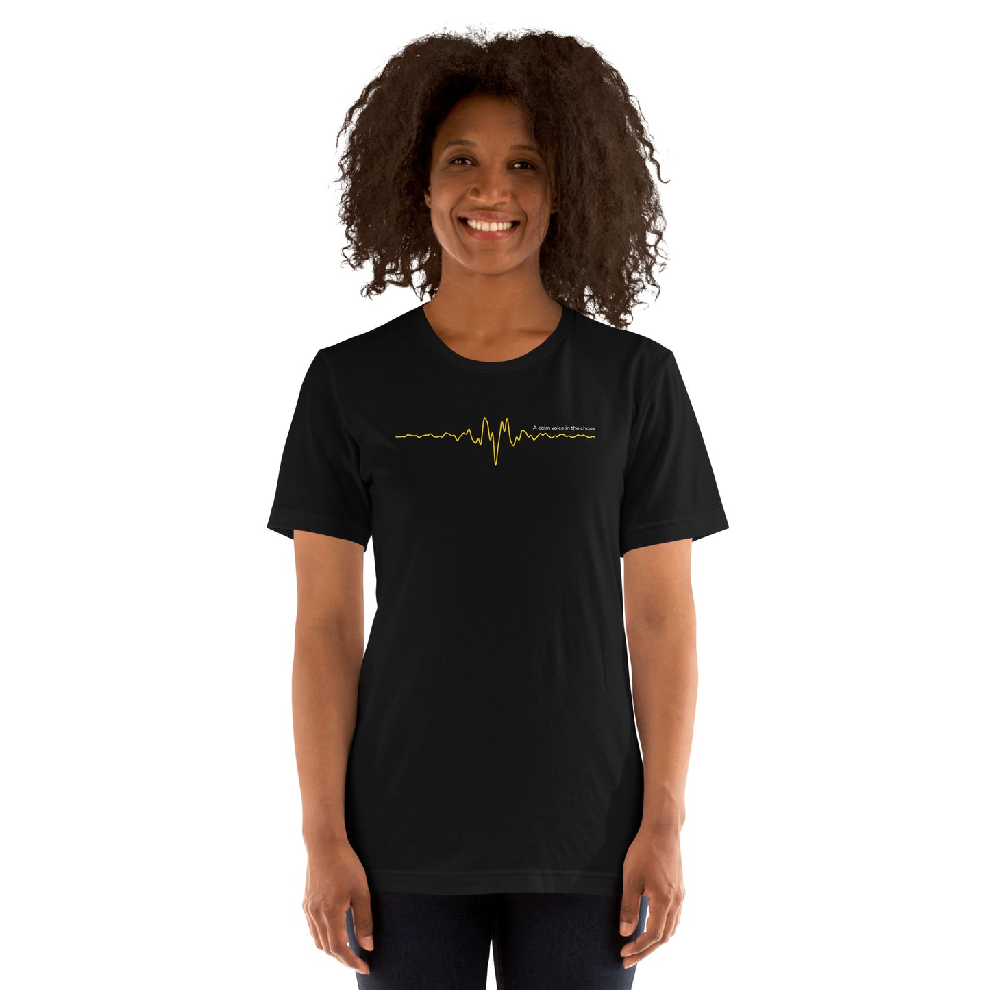 "Dispatcher Calm Voice" Unisex Short Sleeve T-Shirt